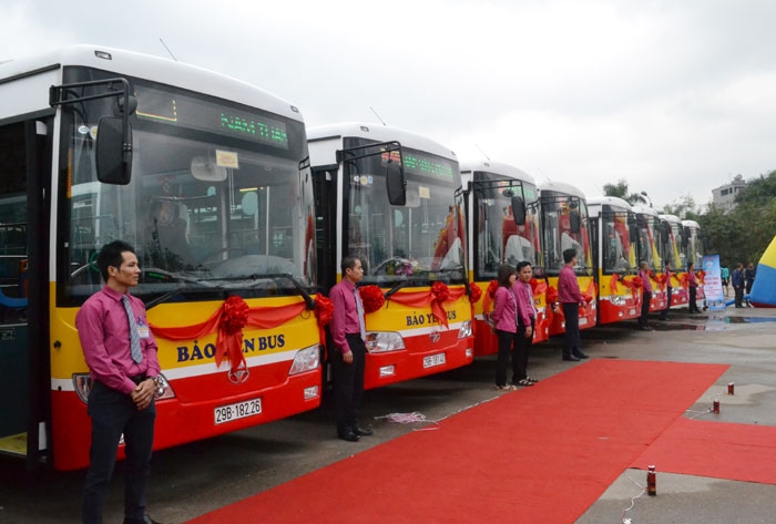 Hà Nội lần đầu có xe buýt đạt tiêu chuẩn EURO 4