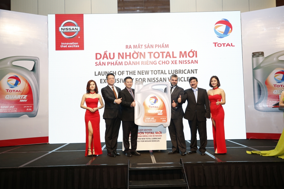 dau nhot total danh rieng cho xe nissan ra mat nguoi tieu dung trong nuoc