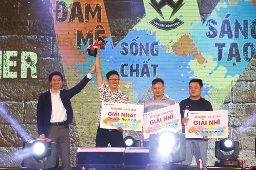 Một số hình ảnh trong đại hội "Độ Winner, so cá tính" do Honda tổ chức