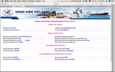 vu 32 xe lam gia giay to de dang kiem hon xe sang da xe co