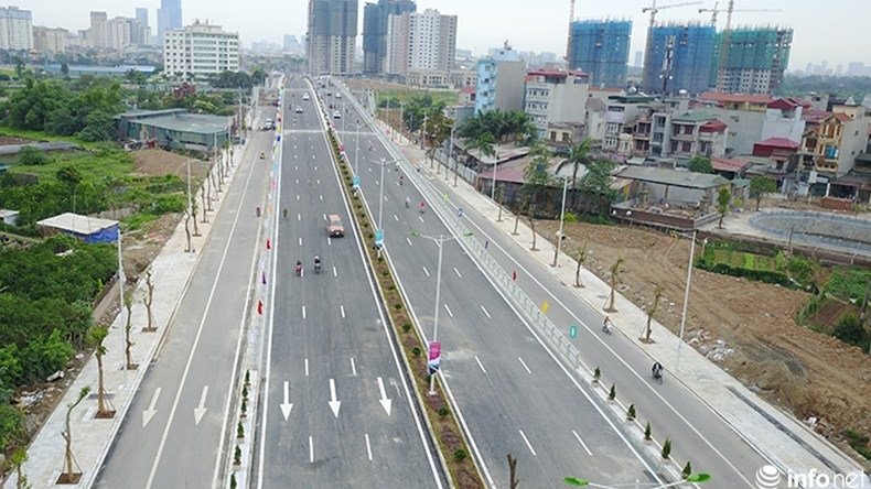 Hà Nội: Thông xe tuyến đường nối Lê Đức Thọ với đường 70