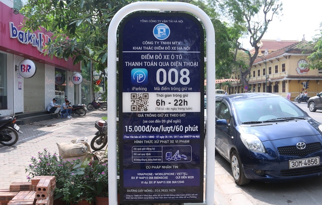 ha noi nguoi dan con bo ngo trai nghiem iparking