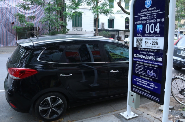 ha noi nguoi dan con bo ngo trai nghiem iparking