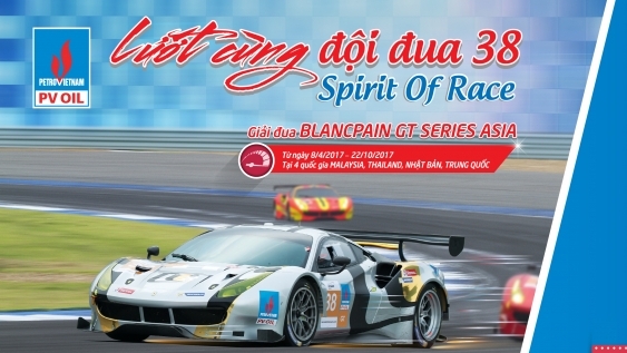 PVOIL tổ chức "Lướt cùng đội đua 38 - SPIRIT OF RACE"