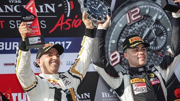 Thắng lợi đầu tiên của "38 - Spirit of Race" tại Blancpain GT Series Asia
