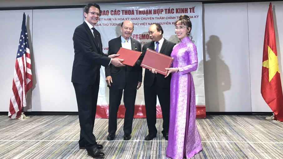 Vietjet ký nhiều hợp đồng lớn trong chuyến thăm chính thức Hoa Kỳ của Thủ tướng Nguyễn Xuân Phúc