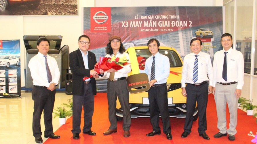 Nissan Việt Nam công bố kết quả chương trình bốc thăm trúng thưởng “X3 may mắn”