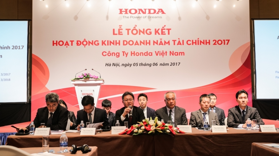 Honda Việt Nam phấn đấu xuất khẩu xe máy từ năm 2018