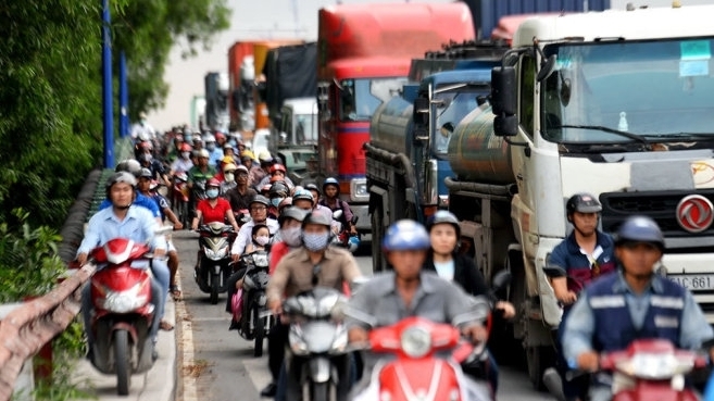 TP Hồ Chí Minh: Ghi nhận 37 điểm ùn tắc giao thông