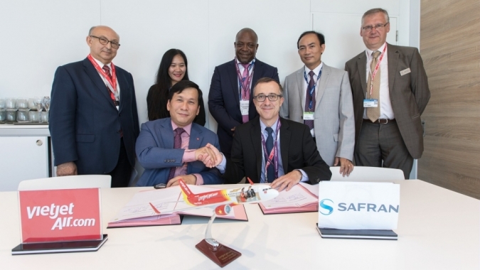 Vietjet và Safran ký hợp đồng Giải pháp nhiên liệu SFCO2