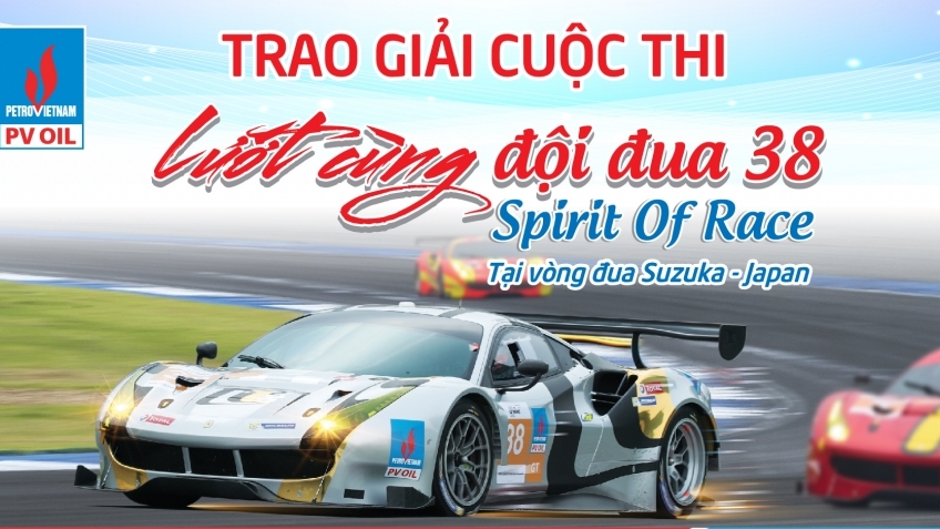 Thêm người thắng giải Cuộc thi dự đoán “Lướt cùng đội đua 38 - SPIRIT OF RACE”