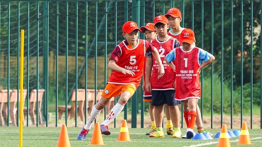 “Trại hè bóng đá thiếu niên Toyota 2017” chọn ra 30 em nhỏ Việt Nam xuất sắc nhất