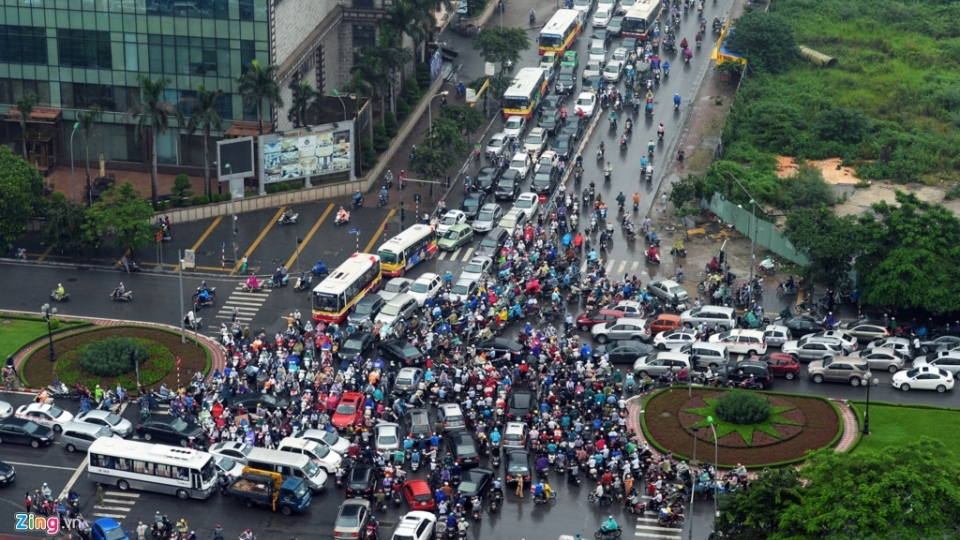 Hà Nội: Xử lý được 6/41 điểm ùn tắc giao thông trong 7 tháng đầu năm 2017