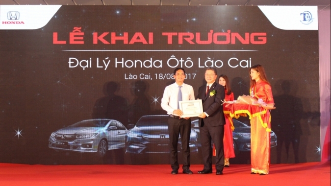 Honda Việt Nam khai trương Đại lý đạt tiêu chuẩn 5S mới tại Lào Cai