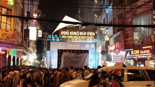 TP Hồ Chí Minh: Phố đi bộ Bùi Viện chính thức hoạt động
