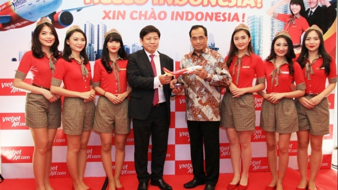 Vietjet công bố mở đường bay TP Hồ Chí Minh - Jakarta (Indonesia)