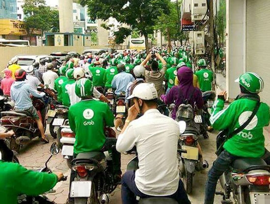grab se tang phi dich vu len 20 doi voi toan bo tai xe grabbike tu ngay 59