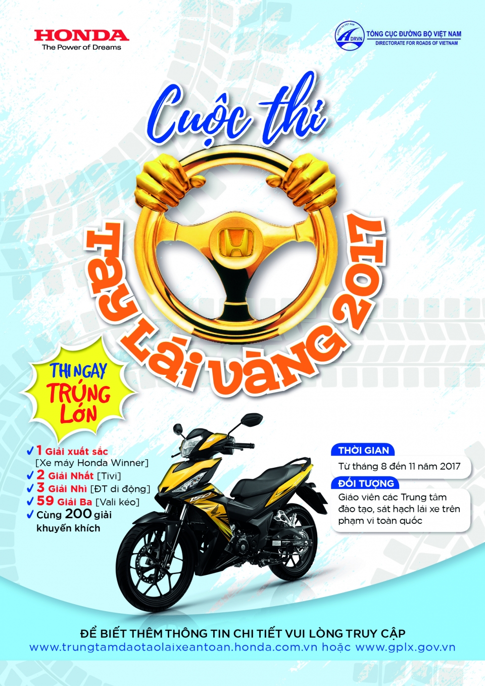 honda viet nam trien khai hoi thi tay lai vang 2017
