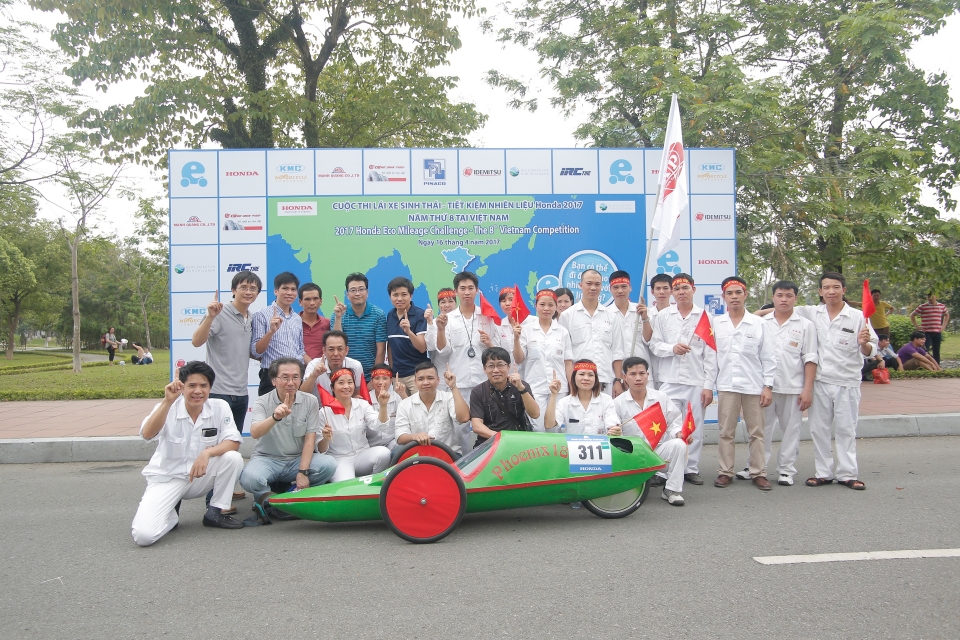 honda khoi dong cuoc thi lai xe sinh thai tiet kiem nhien lieu lan thu 9