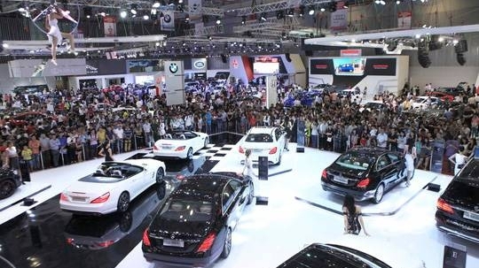 Tỷ lệ tăng trưởng của ô tô tại Việt Nam đang vượt xa xe máy