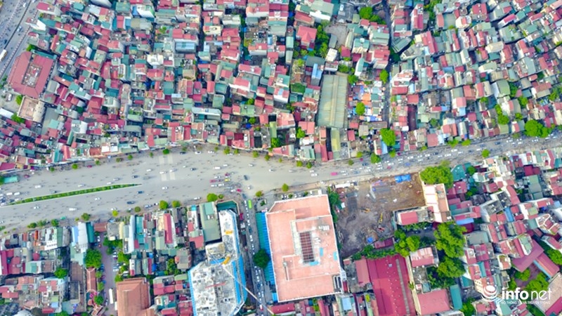 ha noi can canh nut that co chai tren duong nghin ty dang duoc giai toa