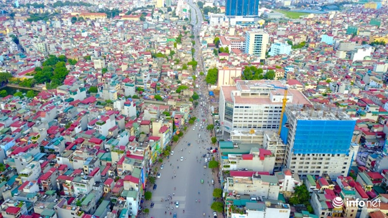 ha noi can canh nut that co chai tren duong nghin ty dang duoc giai toa