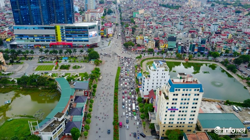 ha noi can canh nut that co chai tren duong nghin ty dang duoc giai toa