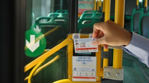 Triển khai thẻ vé điện tử xe buýt trong năm 2018