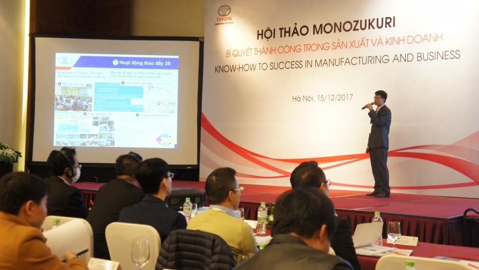 Toyota Việt Nam đem "bí kíp" Monozukuri đến hội thảo