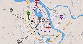 Mạng lưới đường sắt đô thị và vành đai ở Hà Nội như thế nào