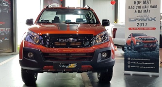 Isuzu giới thiệu D-Max 2017 Type Z với nhiều trang bị mới