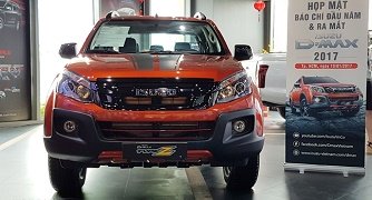 Isuzu giới thiệu D-Max 2017 Type Z với nhiều trang bị mới