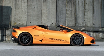 VOS Performance trình diễn Lamborghini Huracan mui trần &quot;độ&quot; sắc cam