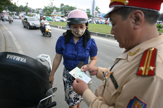 Dự kiến việc phạt xe không chính chủ sẽ được triển khai từ ngày 1/7/2013.