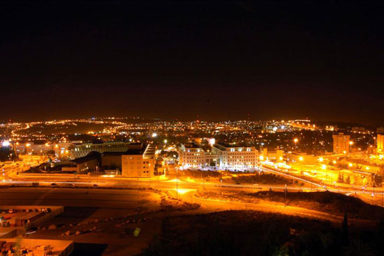 Toàn cảnh Jerusalem về đêm