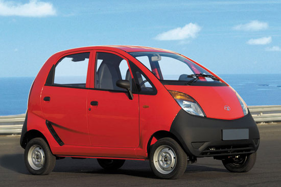 Tata Nano - mẫu xe rẻ nhất thế giới.