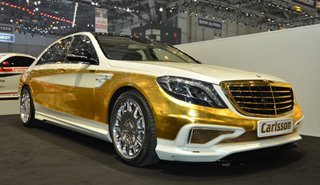 [Geneva 2014]: Lóa mắt với S-Class dát vàng