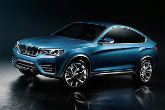 BMW X4 concept sẽ ra mắt tại triển lãm ôtô Thượng Hải, diễn ra từ ngày 21/4.