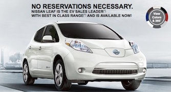 Quảng cáo mới của Nissan LEAF châm biếm Tesla Model 3