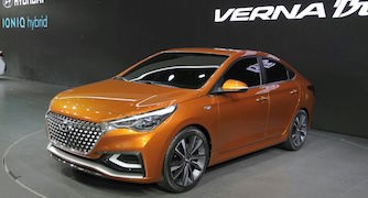 [Bắc Kinh 2016] Ngắm mẫu xe ý tưởng Hyundai Accent thế hệ mới