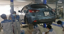 Trường Hải thử nghiệm thay thế ống nhiên liệu trên xe Mazda3 bị lỗi Check Engine