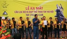 ra mat cau lac bo xe dap the thao tdf ha noi