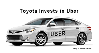 Toyota bắt tay cùng Uber mở rộng dịch vụ chia sẻ phương tiện