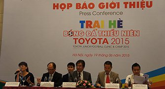 Cơ hội tham dự miễn phí &quot;Trại hè bóng đá thiếu niên Toyota 2015&quot; dành cho trẻ em