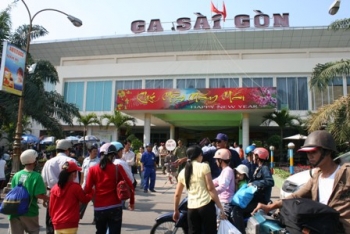 Ga Sài Gòn bán vé tàu Tết từ cuối tháng 09