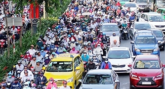 Đường vào sân bay Tân Sơn Nhất sẽ cấm ô tô theo giờ