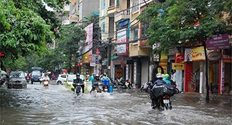 Những tuyến đường thường ùn tắc và ngập nước ở Hà Nội