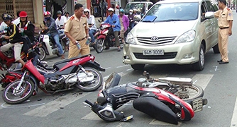 33 người chết vì tai nạn giao thông trong ba ngày nghỉ lễ