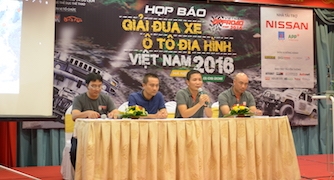 Giải Đua xe ô tô địa hình Việt Nam 2016 sẽ khai mạc vào ngày 24/9