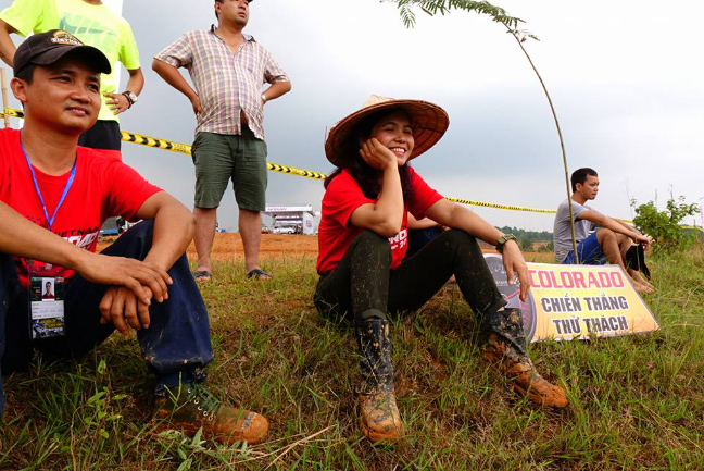 voc 2016 an tuong nhung quotbong hongquot tren san choi off road